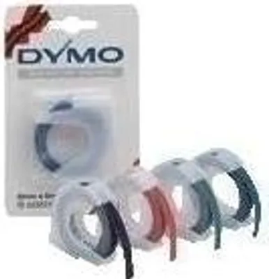 Obrázek produktu pro DYMO - Matt - Rot - Rolle (0,9 cm x 3 m) 10 Stck. Etiketten - für DYMO 1575 Embossing Machine