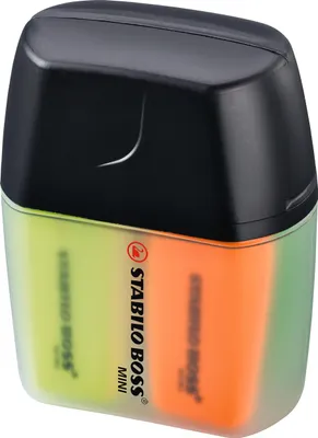 Immagine prodotto di Evidenziatore - STABILO BOSS MINI - Confezione da 4 - giallo, blu, verde, arancione