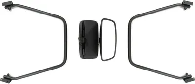 Produktbild von 2x Außenspiegel Rückspiegel Beheizt 390x195 Traktor Spiegelhalter Spiegelarm SET