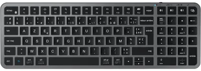 Immagine prodotto di Tastiera Bluetooth wireless ricaricabile AZERTY iClever multi-dispositivo