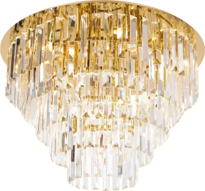 Zdjęcie produktu dla Żyrandol MONACO złoty 15xG9x10W metal wym:44x60x60cm IP20 Maxlight