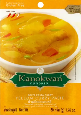 Produktbild von Kanokwan Gelbe Currypaste 50 G