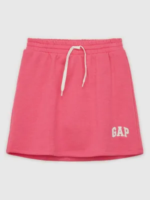 Produktbild von Gap Mädchen Kurzrock Rosa mit eingenähten Shorts, elastischem Bund und Kordelzug XL