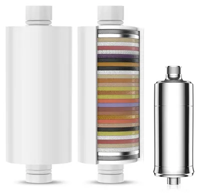 Produktbild von 2er Pack Ersatzfilter für Duschfilter, 32-Stufen Wasserfilter gegen Chlor & Schadstoffe
