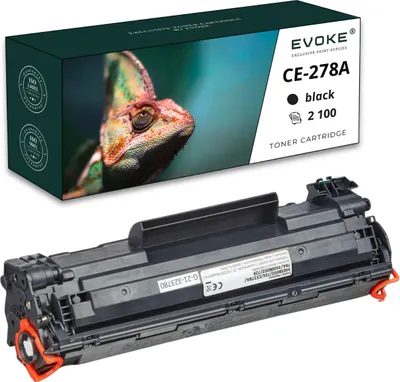 Image de Toner pour HP CE 278A noir CE278A 78A ️️ P1606dn M1536dnf M1536mfp ️