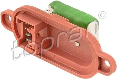 Produktbild von TOPRAN 600 381 Gebläsewiderstand für FIAT DUCATO Pritsche/Fahrgestell (230) Innenraumgebläse