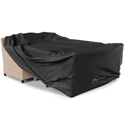 Produktbild von di volio Abdeckung Gartenmöbel winterfest 205x195x75 cm – Schutzhülle Gartenmöbel rechteckig – Abdeckplane Gartenmöbel wasserdicht und UV-beständig