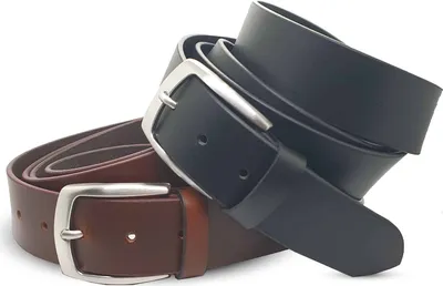 Zdjęcie produktu dla Pasek roboczy, męski/damski - pasek o zwiększonej szerokości, rozmiar XXL, skóra bujvolowa, model 165 BW.