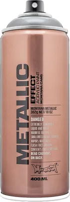 Produktbild von Sprühlack | Montana METALLIC | Metallic Effekt | Silver | 400ml