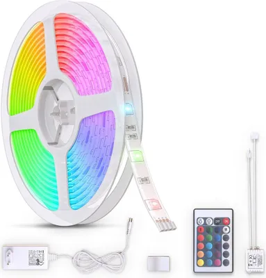 Produktbild von 3m LED Band Stripe Silikonbeschichtung RGB Licht-Streifen SMD Leiste Farbwechsel
