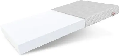 Imagen del producto de Colchón de espuma Silecomplaza, 140 x 200 cm, espuma de poliuretano. Nivel de firmeza: H3 (medio). Altura: 10 cm. Doble cara. Funda extraíble y lavable
