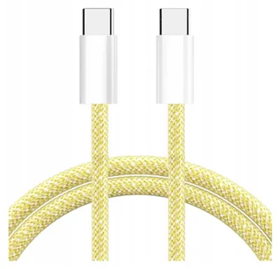 Produktbild von Co2 Ladegerät USB-C Schnellladekabel USB Typ C Für iPhone 15 1M Gelb