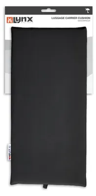 Image de Coussin pour porte-bagages Lynx Coussin pour vélo, noir, 34x16x5cm