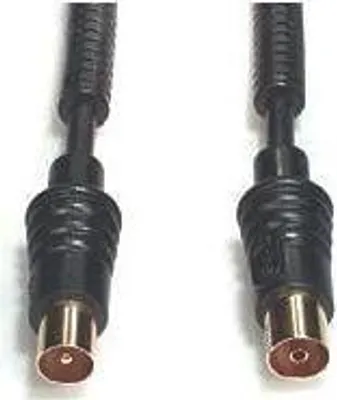 Produktbild von e+p AB 307 G, 7,5 m, Koaxial, Koaxial, Schwarz