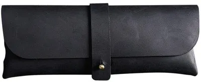 Produktbild von Lederpennenhalter, Retro-Design, für Studenten, Berufstätige, Künstler, 20 Stifte, 21 x 8 cm