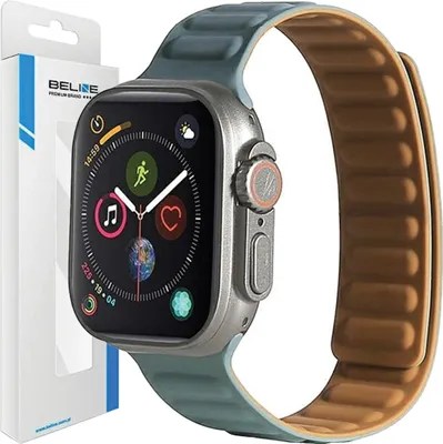Zdjęcie produktu dla Beline Pasek Apple Watch Magnetic 42/44/45/49Mm Zielony /Green