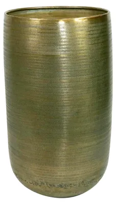 Produktbild von Blumentopf, Aluminium, Grün, Durchmesser 38 cm, Höhe 62 cm