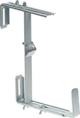 Produktbild von ALBA-KRAPF Balkonkastenhalter verstellb., verz., 3-fach