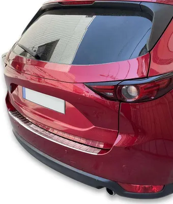 Immagine prodotto di Protezione paraurti in acciaio inox lucido per MAZDA CX-5 II | dal 2017- | con smussatura