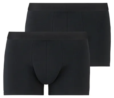Produktbild von Bruno Banani Herren Unterhose Short Flowing 2er Pack Schwarz