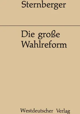 Produktbild von Die große Wahlreform