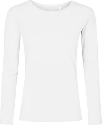 Produktbild von X.O Rundhals Langarmshirt Damen, Weiß, S