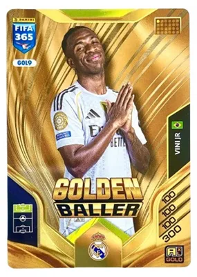 Produktbild von Panini FIFA 2026 Golden Baller Goal 9 Vinicius Vini Jr. (Real Madrid CF)
