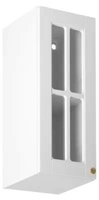 Immagine prodotto di Pensile in vetro LUMEA - larghezza 30 cm, bianco