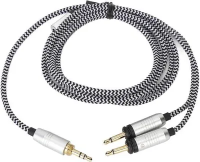 Obrázek produktu pro Kabel pro sluchátka s mikrofonem, 3,5 mm audio kabel, 130 cm, Plug and Play