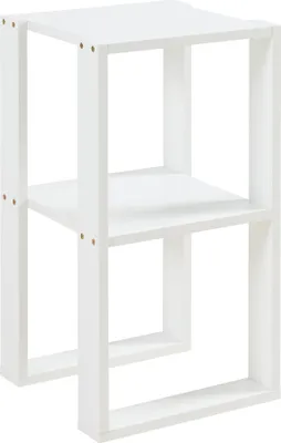Produktbild von Beistelltisch 'Thyholm' mit Ablage Nachttisch 55x30x30 cm Weiß