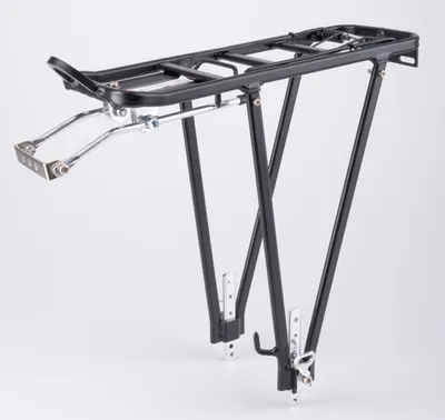Produktbild von Point Gepäckträger HR Alu mit Federklappe schwarz 24 26 28 Zoll zerlegbar