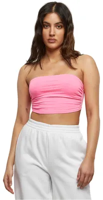 Zdjęcie produktu dla Urban Classics, damski top bez rękawów w neonowym kolorze, różowy (neonowy róż 00355), rozmiar M (EU)