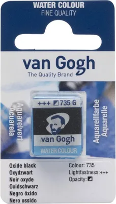 Produktbild von Van Gogh | Aquarellfarbe napje Oxydzwart 735