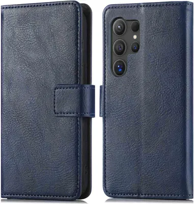 Image de imoshion Luxe Bookcase pour le Samsung Galaxy S24 Ultra - Bleu foncé