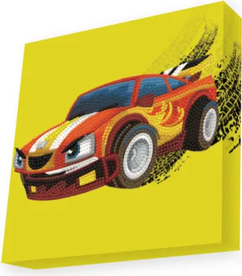 Produktbild von DOTZ® BOX Original Diamond Painting Hot Rod 22 x 22 cm ab 8 Jahren