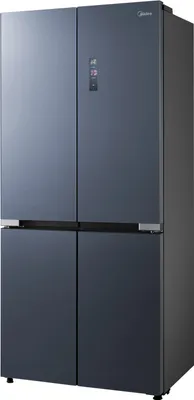 Zdjęcie produktu dla Midea MDRM706BIE70, Wolnostojący, Drzwi francuskie, Niebieski, 4 drzw., Dotyk, LED