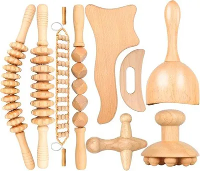 Productafbeelding van 9-in-1 massageapparaat voor figuurcorrectie en celulitisbehandeling