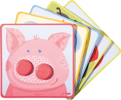 Immagine prodotto di HABA Zuordnungsspiel Kunterbunte Tierwelt, Kinderspiele, Kinder Spiele, 301059