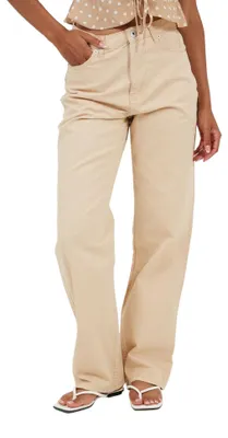 Image de Brave Soul - Jean "Para" pour femmes, modèle GT37028 (taille 34 française), couleur sable