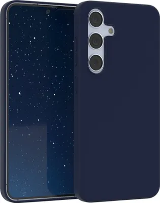 Produktbild von EAZY CASE Silikonhülle für Samsung Galaxy S24 Silikon Backcover Schutz in Blau