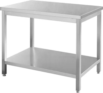 Produktbild von HENDI Arbeitstisch montierbar Edelst 1000x700x(H)900 mm