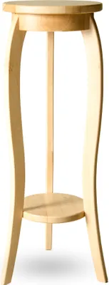 Produktbild von bixard | Blumenhocker Blumenständer Konsolentisch aus Massivholz - Buche