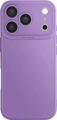 Immagine prodotto di Avizar, custodia per iPhone 17 Pro Max in morbido silicone con protezione della fotocamera, viola