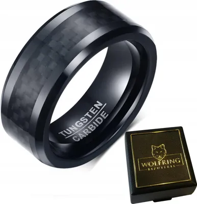 Produktbild von WOLFRING Ring aus Wolfram EU25 US11
