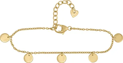 Produktbild von cai Armband 925/- Sterling Silber vergoldet Plättchen Boho