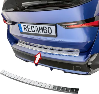 Zdjęcie produktu dla Chromowana osłona zderzaka ze stali nierdzewnej pasująca do BMW X1 iX1 | typ U11 | rok produkcji od 2022&gt