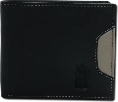Zdjęcie produktu dla DragonLeather Skóra naturalna męska 11,5x9,5x2cm czarny OPT002S