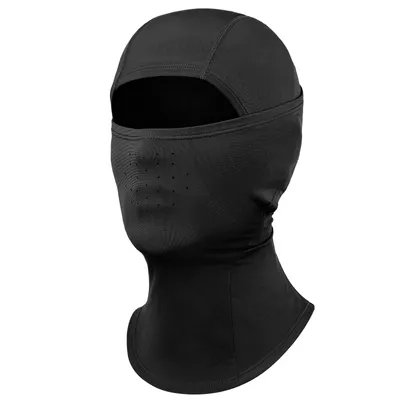 Produktbild von Qunature Sturmhaube Balaclava Winter Gesichtsmaske Schwarz, M