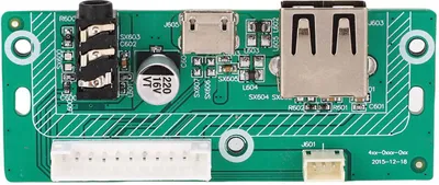 Obrázok produktu pre Reproduktor USB nabíjacia doska náhradný konektor pre Charge 3 TL 3A 4 porty Soft Start modul