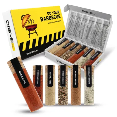 Zdjęcie produktu dla Dibys Barbecue Grill Gewürze Set 6 Grillgewürze Mhd 03/27